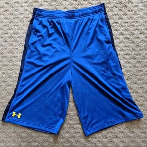 Blue Under Armour Basketball Shorts